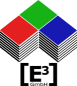 [E³] logo